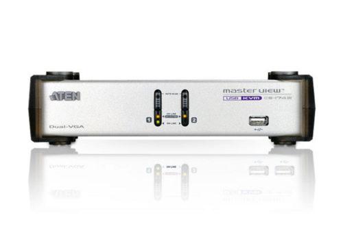 VS162 Aten 2-Port DVI Splitter with Audio - KVM Solutions