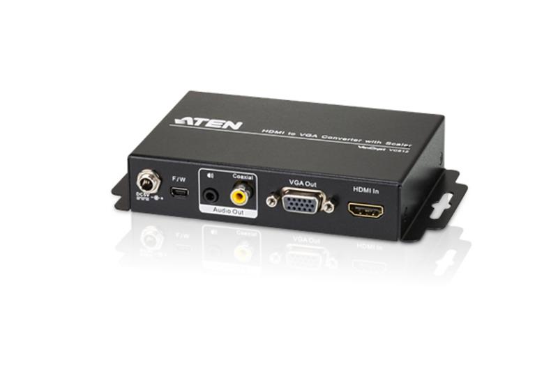 VC812 Aten HDMI to VGA Converter with Scaler KVM Solutions