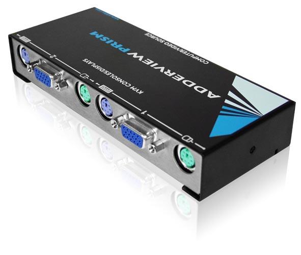 Optimistisk gave Korea AVP2 Adder Prism 2-Port Reverse KVM Switch - KVM Solutions