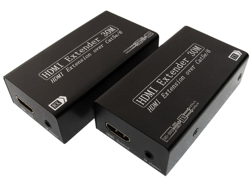Derivation hjælp efterligne HD-EX300A Newlink HDMI Extender over Cat5 - KVM Solutions