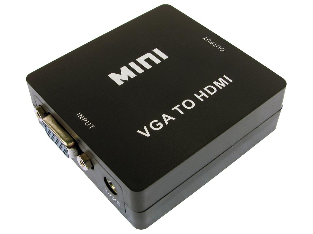 HDMI to VGA/Audio Converter with Scaler - VC812, ATEN Video Converters