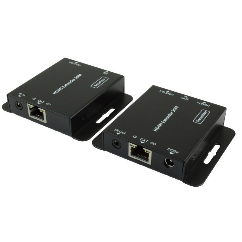 hval computer Myrde HDMI-EX50 HDMI Over CAT5/6 50m Extender - KVM Solutions