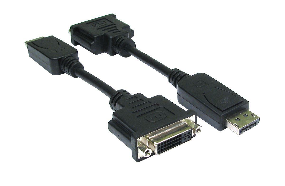 HDHD-DP-001CAB DisplayPort to DVI Cable Adapter - KVM