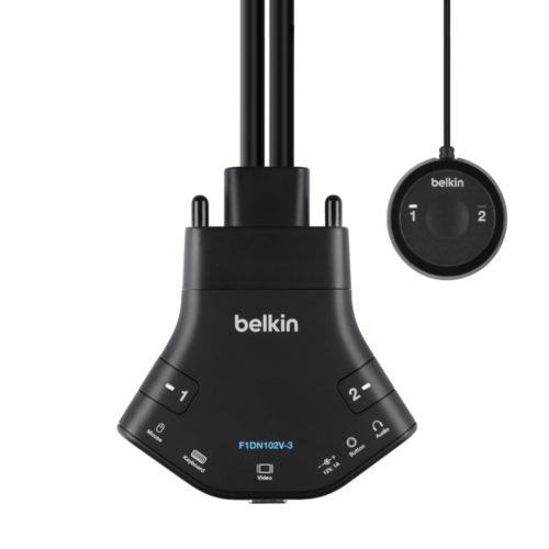 Belkin Secure Flip 2-port KVM Switches
