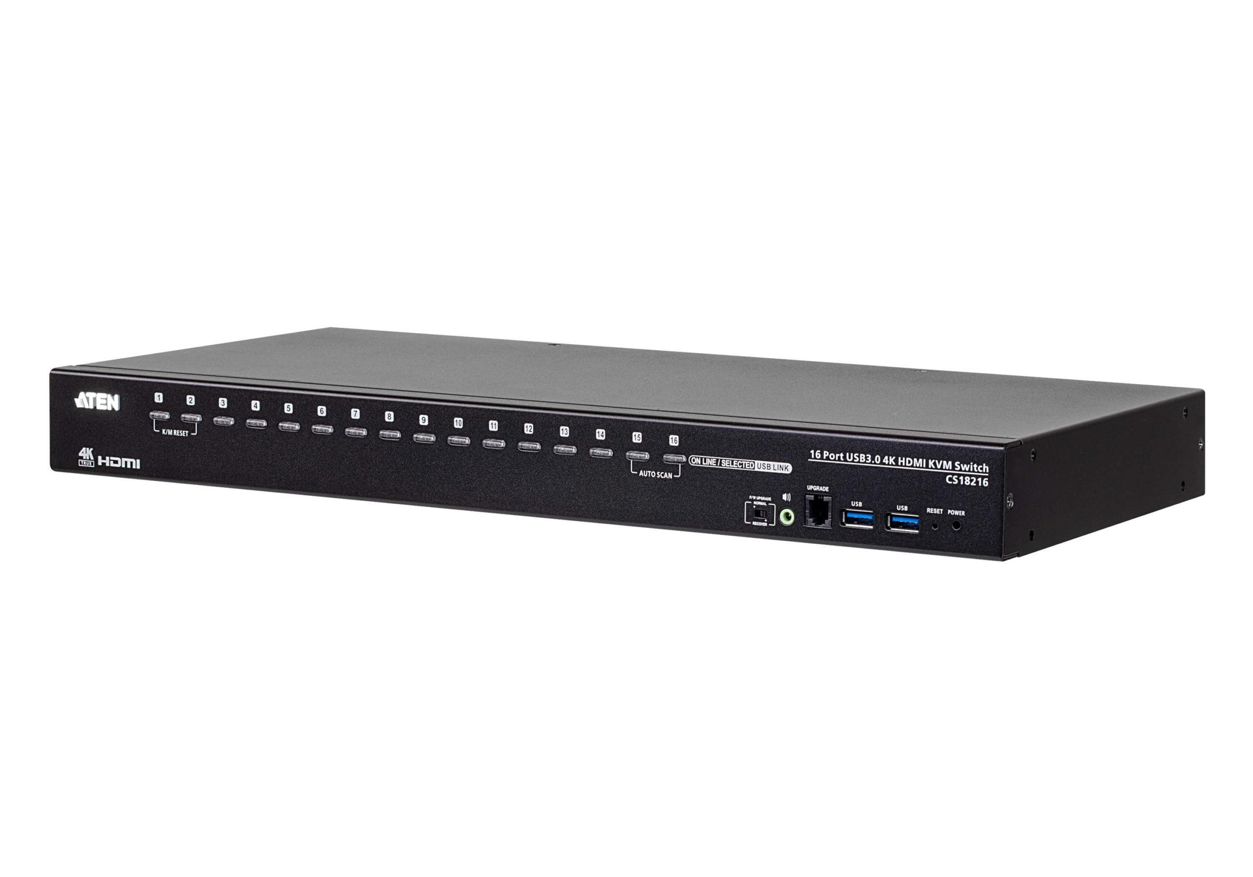 CS18216 Aten 16-port USB 3.0 4K HDMI KVM Switch NEW - KVM Solutions
