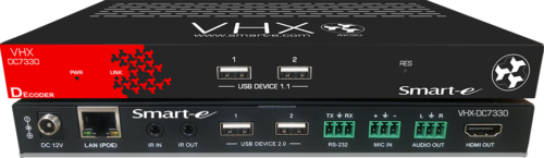 Smart-e VHX-DC7330 HDMI and USB 2.2 Over IP KVM extender