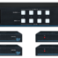 SY Electronics SY-HX150-44-18G offers transmission distance 1080p to 150m, and 4K to 120m, using Cat5e/6/6a/7 PoC (24V) on all HX outputs