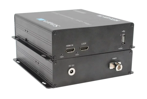 HFX-UX SmartAvi HDMI & USB 2.0 Extender Via Fibre