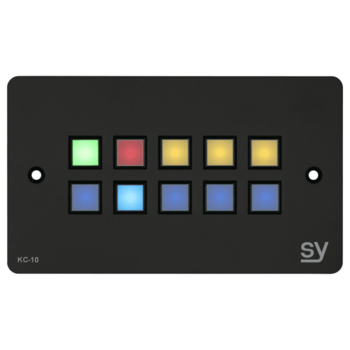 SY-KC10E-B-Uk SY Electronics 10-button keypad controller in black