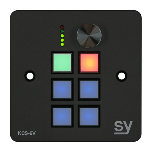 SY Electronics SY-KCS6V-B-UK keypad controller with volume control