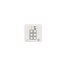 SY Electronics SY-KCS6V-A-UK 6-button keypad controller with volume control white
