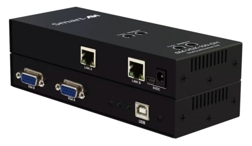 SmartAVI SM-VDX-100-DH Dual-Head VGA KVM CAT5/6 Extender.