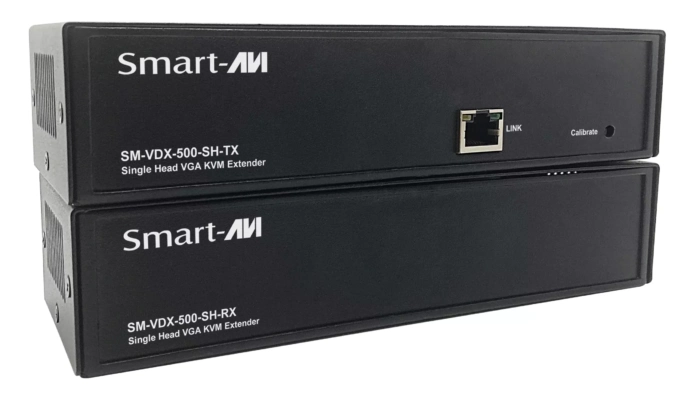 SmartAVI SM-VDX-500-SH Single-Head VGA KVM CAT5/6 Extender.